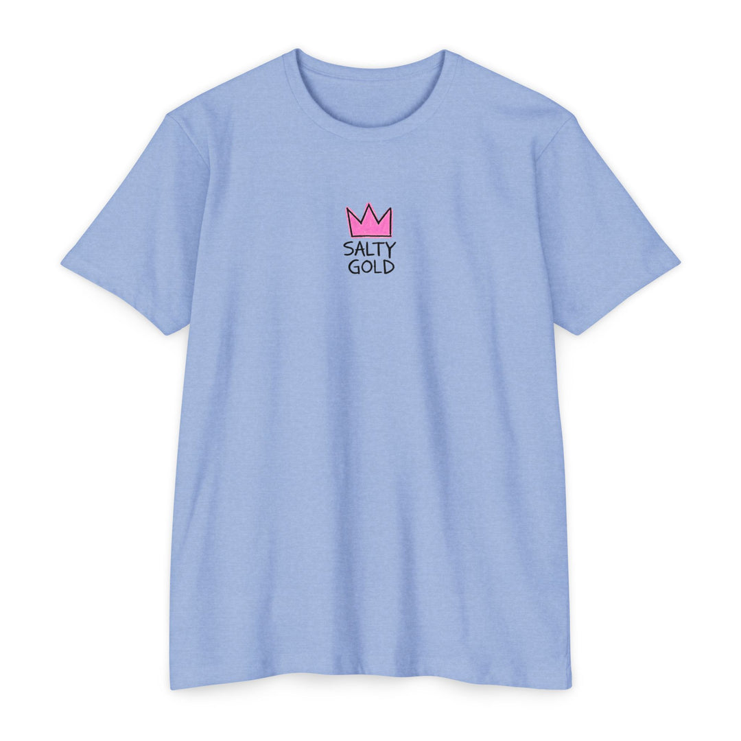 Salty Gold Pink Crown Tee