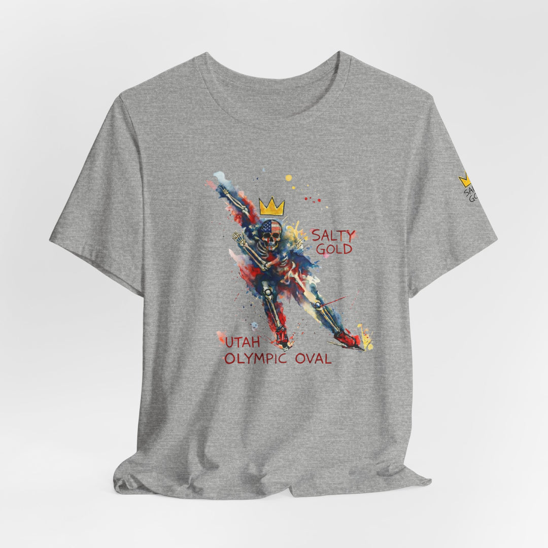 SALTY GOLD // LONG TRACK SKELETON TEE