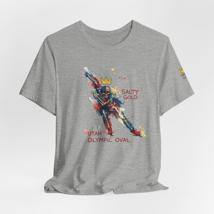 SALTY GOLD // LONG TRACK SKELETON TEE