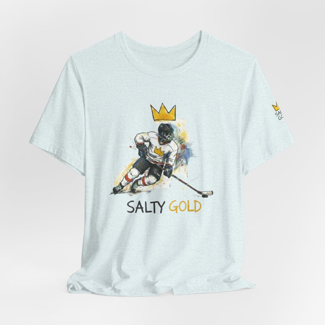 SALTY GOLD // SKELETON HOCKEY TEE