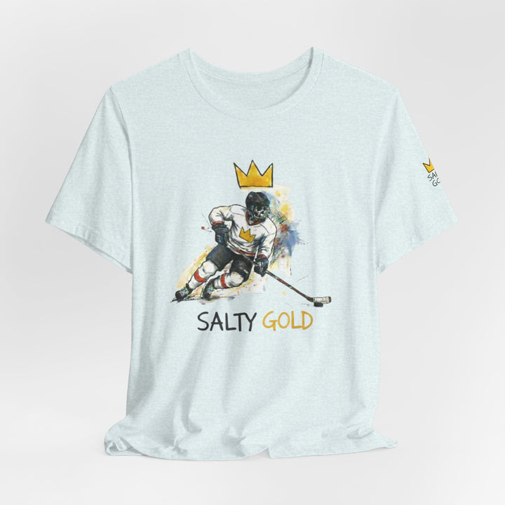 SALTY GOLD // SKELETON HOCKEY TEE