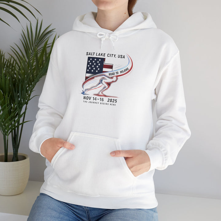 Salt Lake City 2025 Hoodie - Printify | Salty Gold Supply Co.