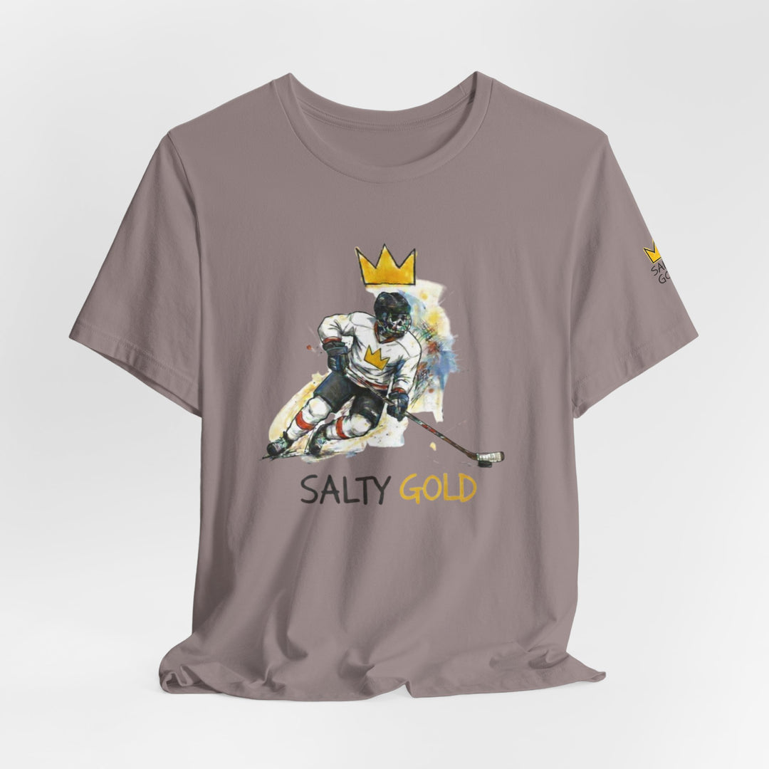 SALTY GOLD // SKELETON HOCKEY TEE