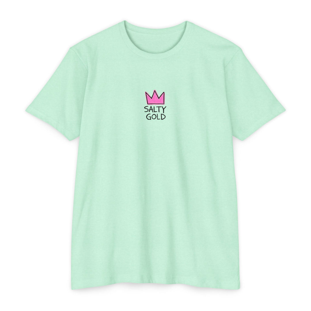 Salty Gold Pink Crown Tee