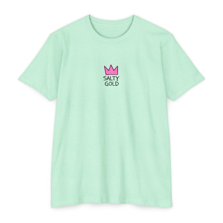 Salty Gold Pink Crown Tee