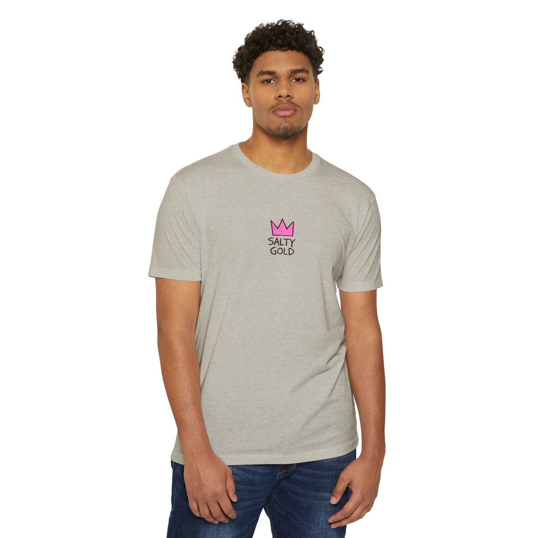 Salty Gold Pink Crown Tee