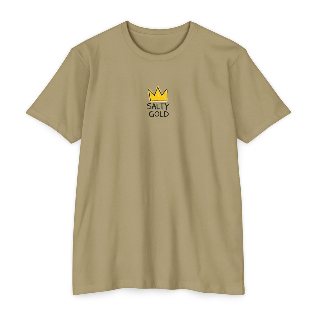 Salty Gold Yellow Crown Tee