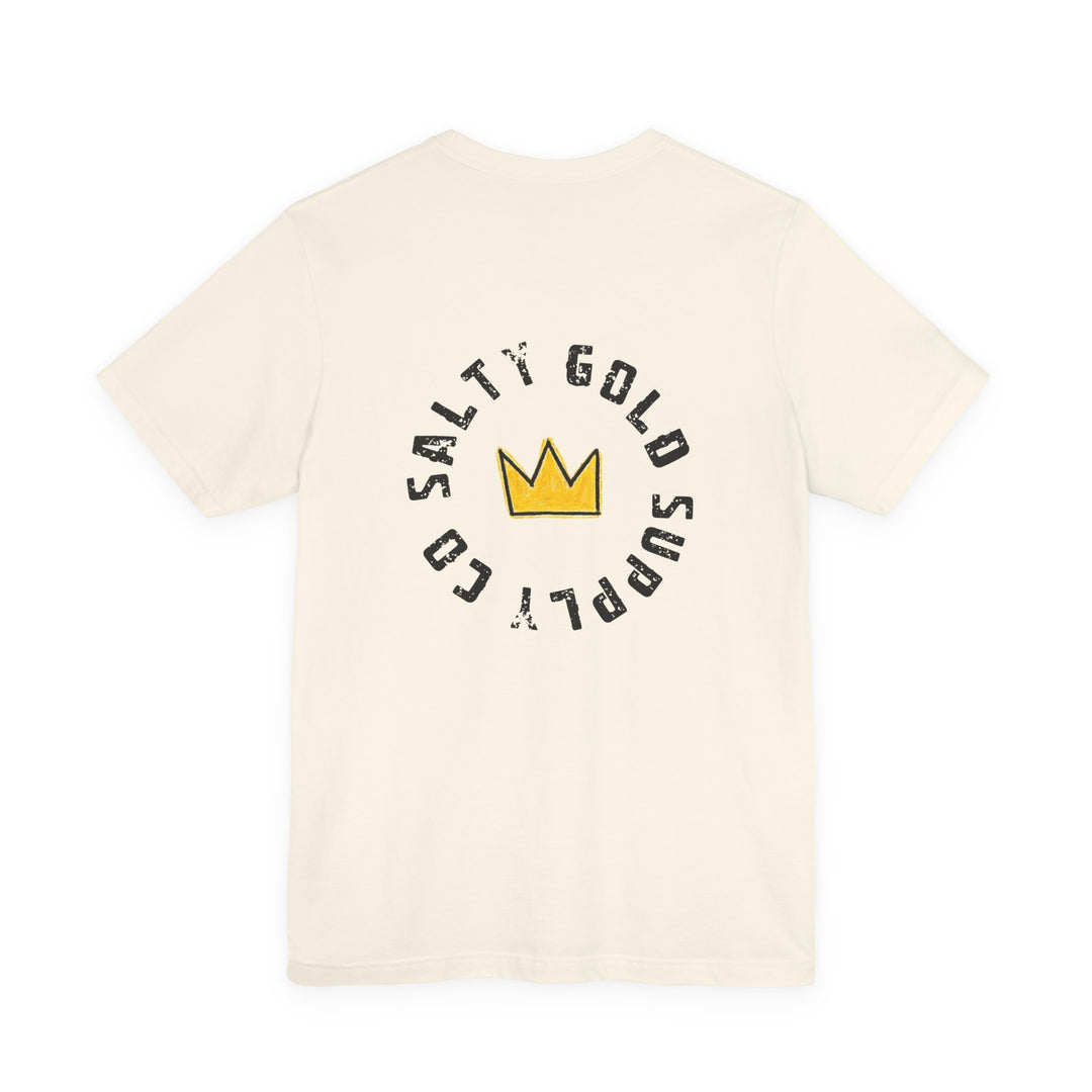 Salty Gold Supply Co. Crown Tee