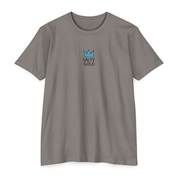Salty Gold Crown T-Shirt — Vintage Logo Tee