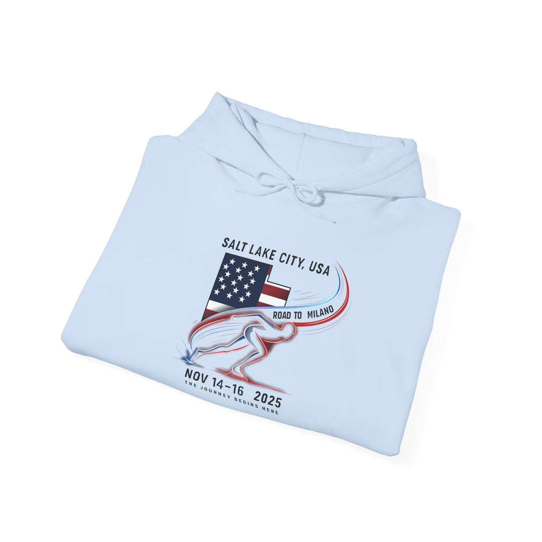 Salt Lake City 2025 Hoodie - Printify | Salty Gold Supply Co.
