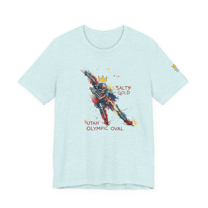 SALTY GOLD // LONG TRACK SKELETON TEE