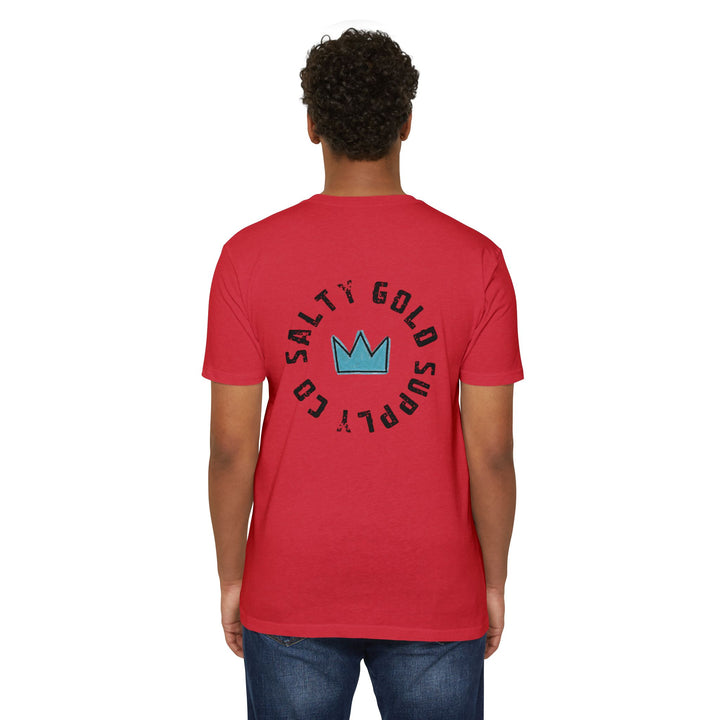 Salty Gold Crown T-Shirt — Vintage Logo Tee