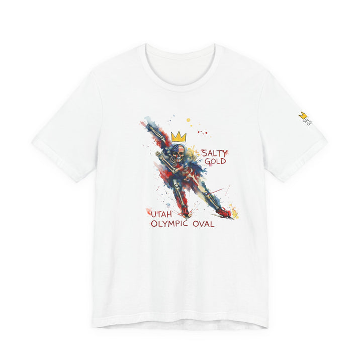 SALTY GOLD // LONG TRACK SKELETON TEE