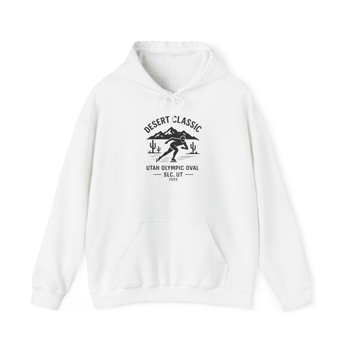 Speed Skating Desert Classic Hoodie - Salt Lake City Utah - Printify | Salty Gold Supply Co.