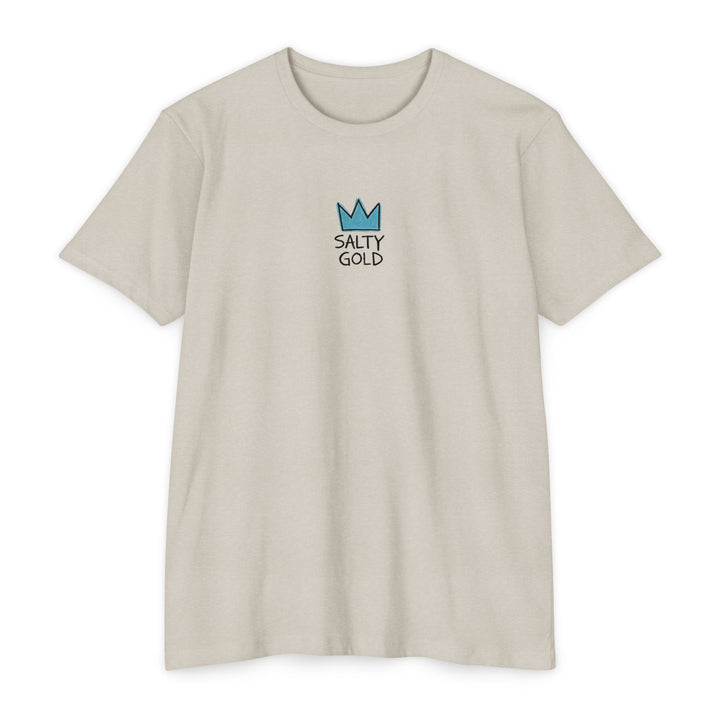 Salty Gold Crown T-Shirt — Vintage Logo Tee