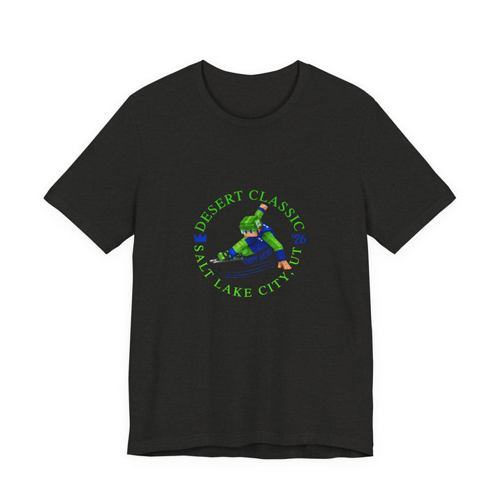 Desert Classic Block Character Tee (Blue Lettering)