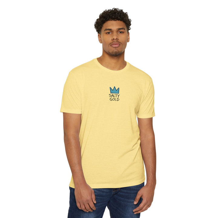 Salty Gold Crown T-Shirt — Vintage Logo Tee