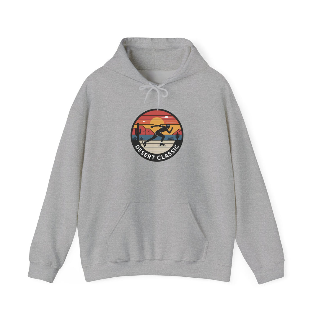 Speed Skating Desert Classic Hoodie - Salt Lake City Utah - Printify | Salty Gold Supply Co.