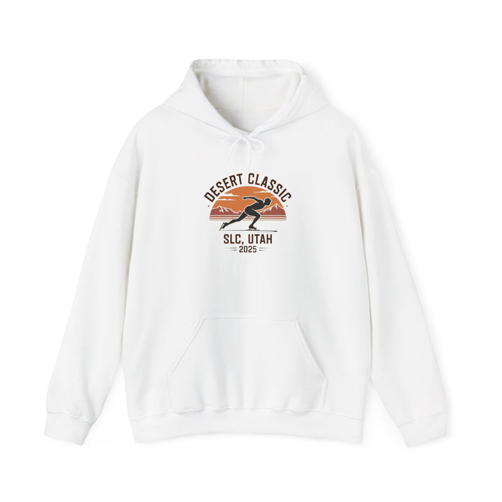 Speed Skating Desert Classic Hoodie - Salt Lake City Utah - Printify | Salty Gold Supply Co.