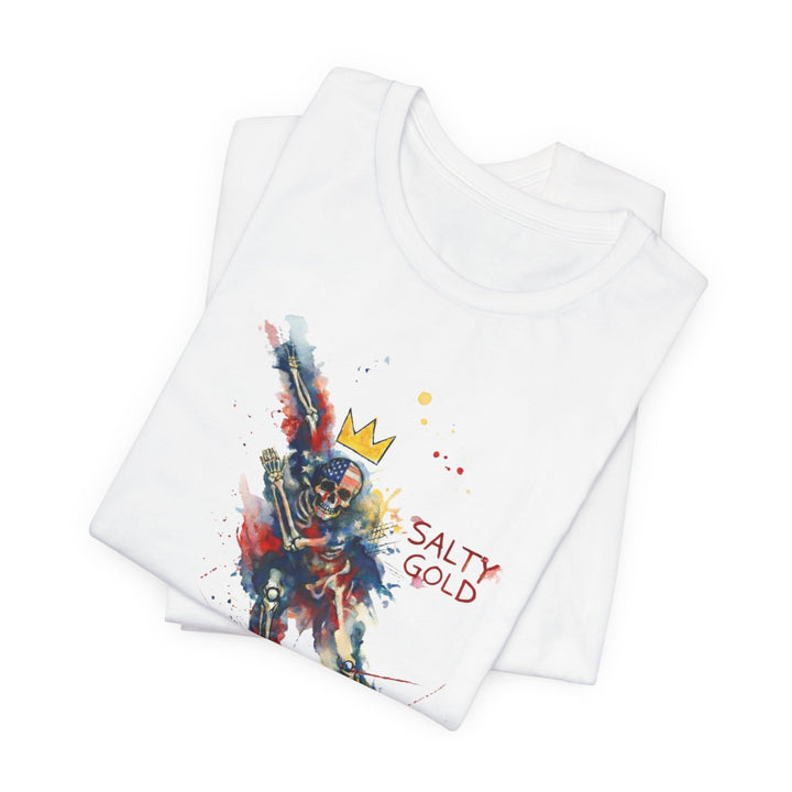 SALTY GOLD // LONG TRACK SKELETON TEE
