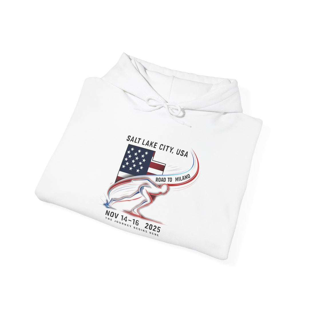 Salt Lake City 2025 Hoodie - Printify | Salty Gold Supply Co.