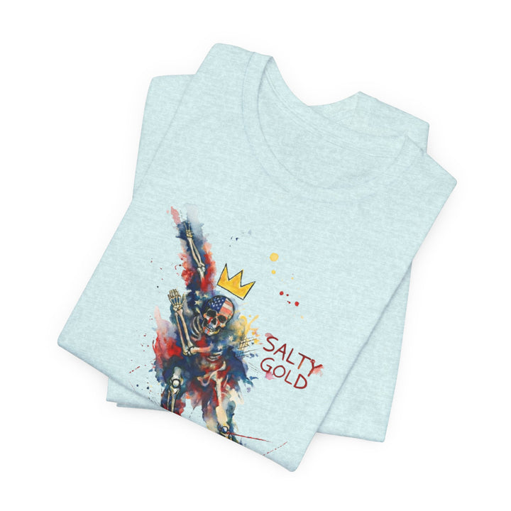 SALTY GOLD // LONG TRACK SKELETON TEE