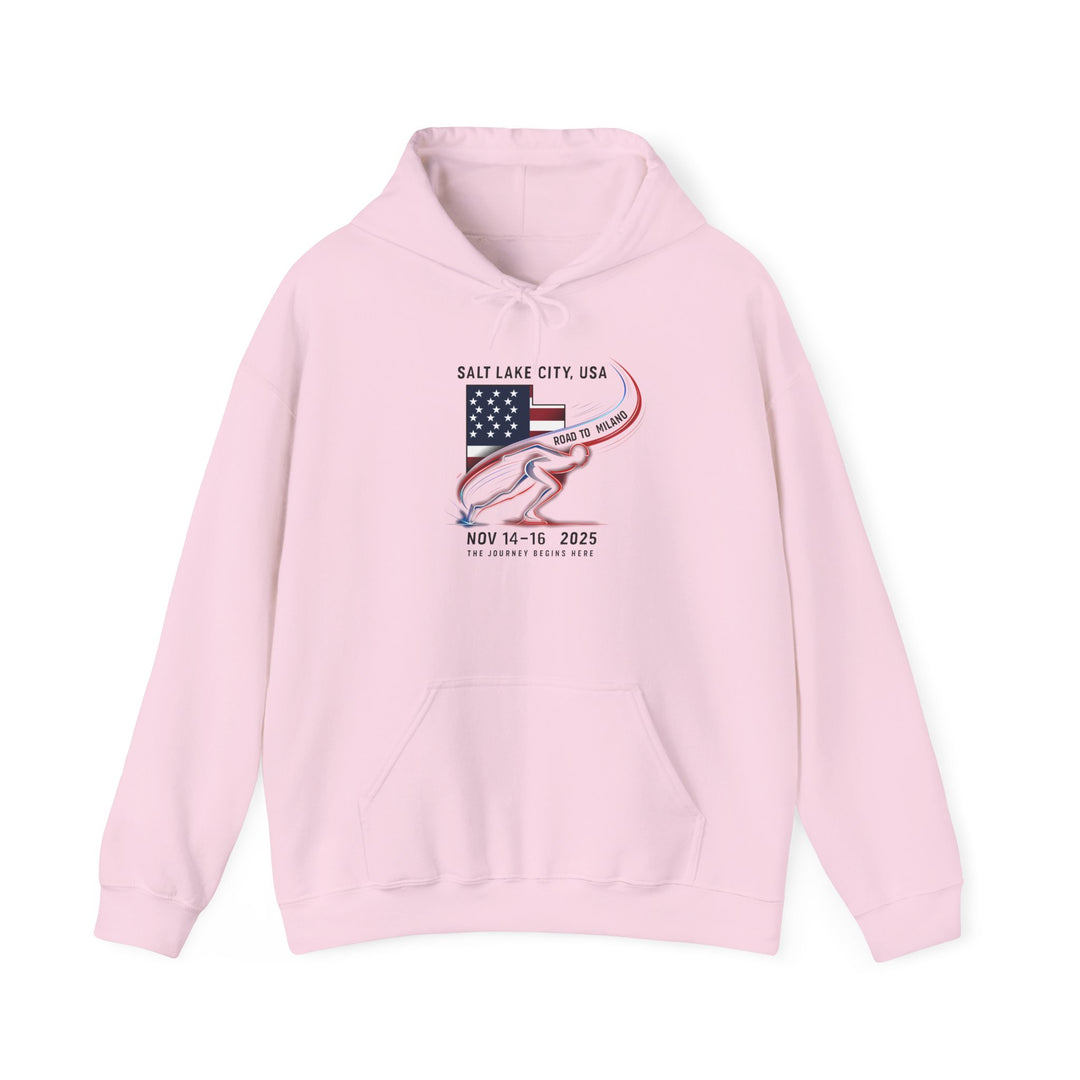 Salt Lake City 2025 Hoodie - Printify | Salty Gold Supply Co.