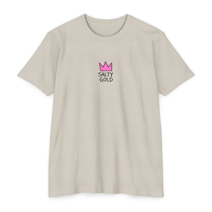 Salty Gold Pink Crown Tee