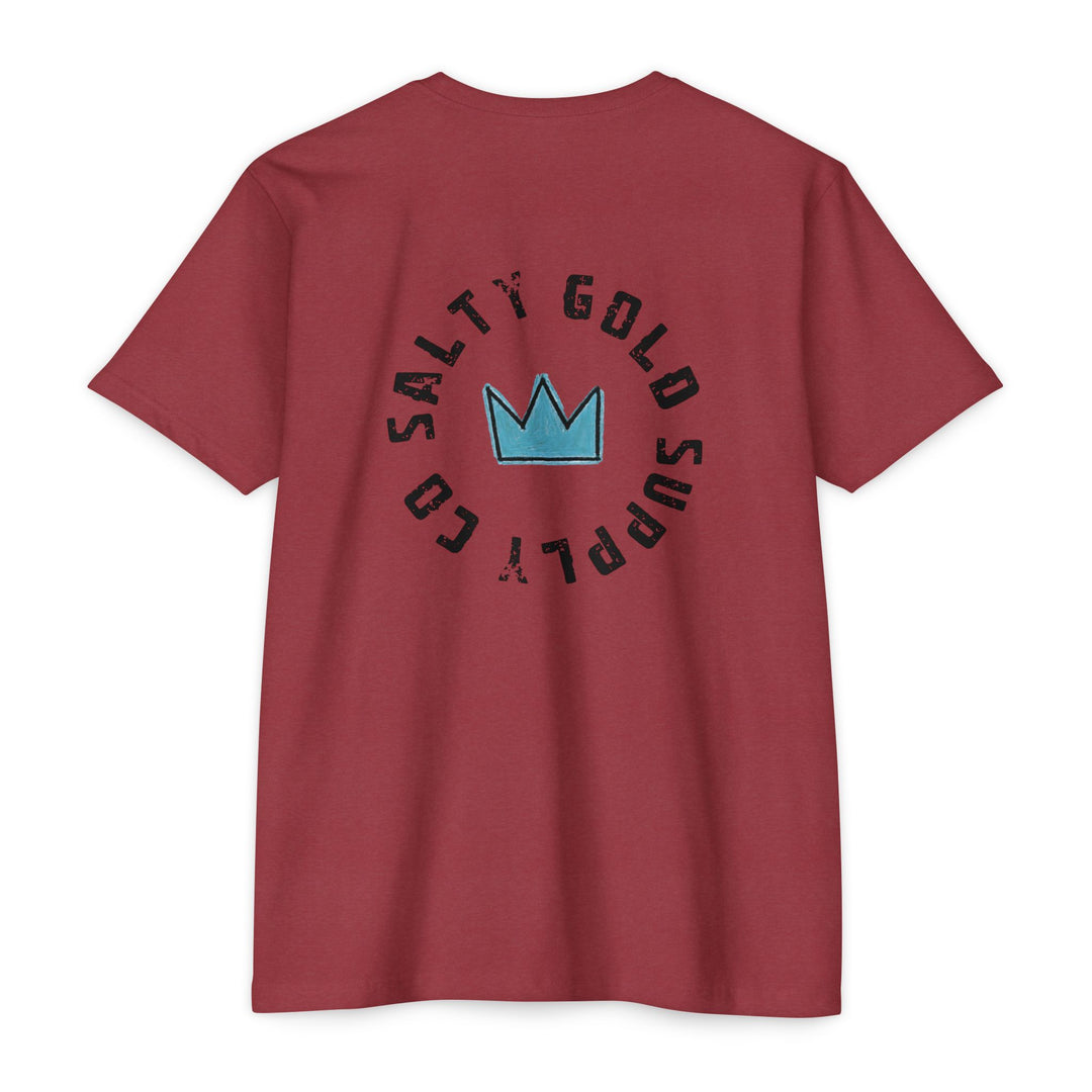 Salty Gold Crown T-Shirt — Vintage Logo Tee