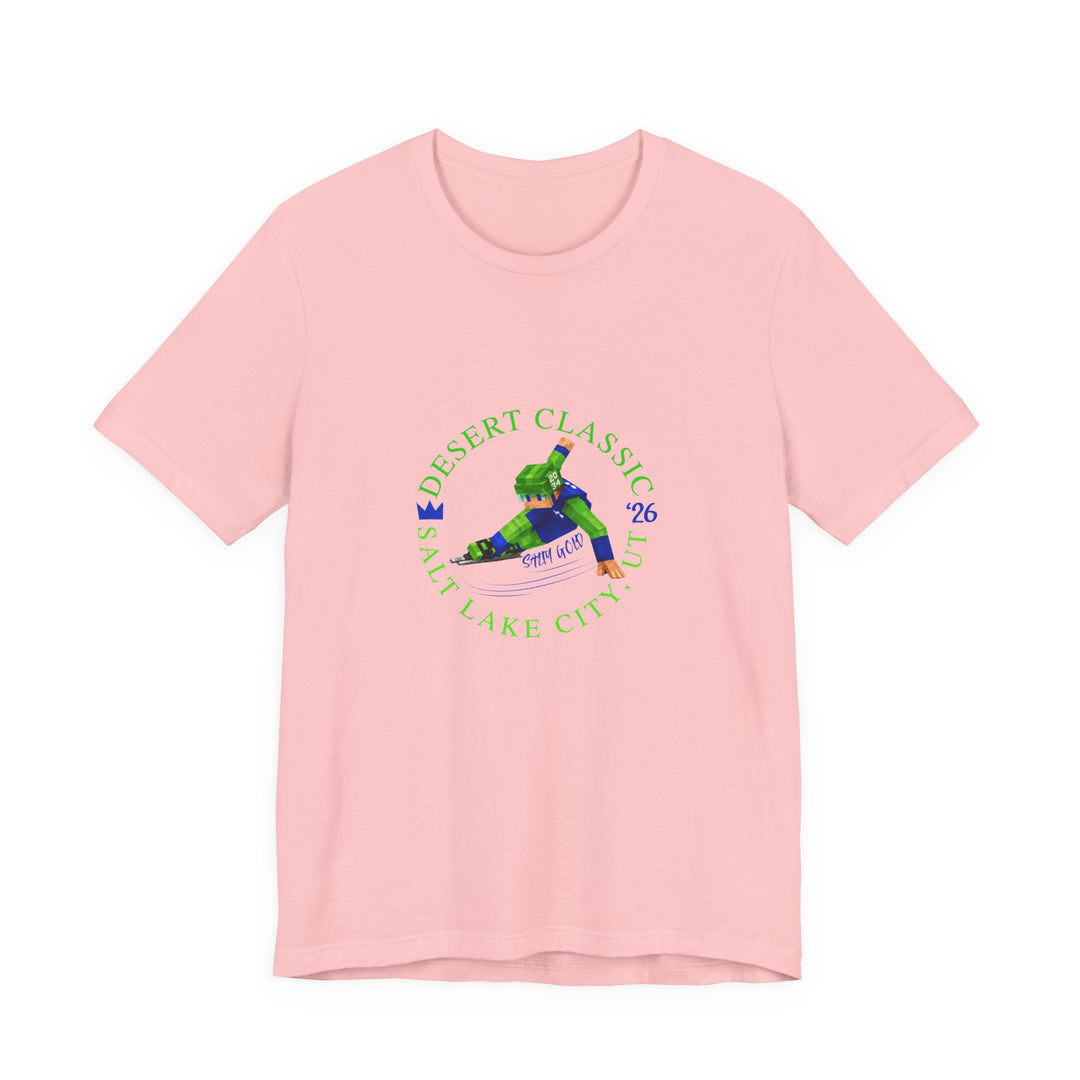 Desert Classic Block Character Tee (Blue Lettering)