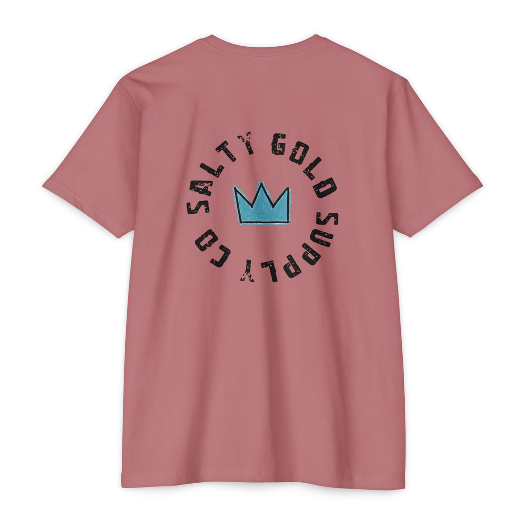 Salty Gold Crown T-Shirt — Vintage Logo Tee