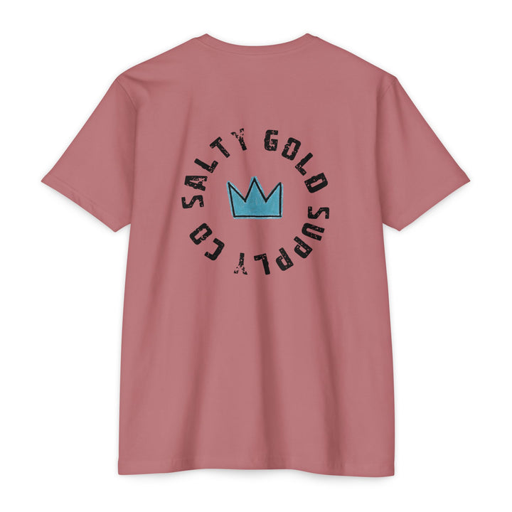 Salty Gold Crown T-Shirt — Vintage Logo Tee