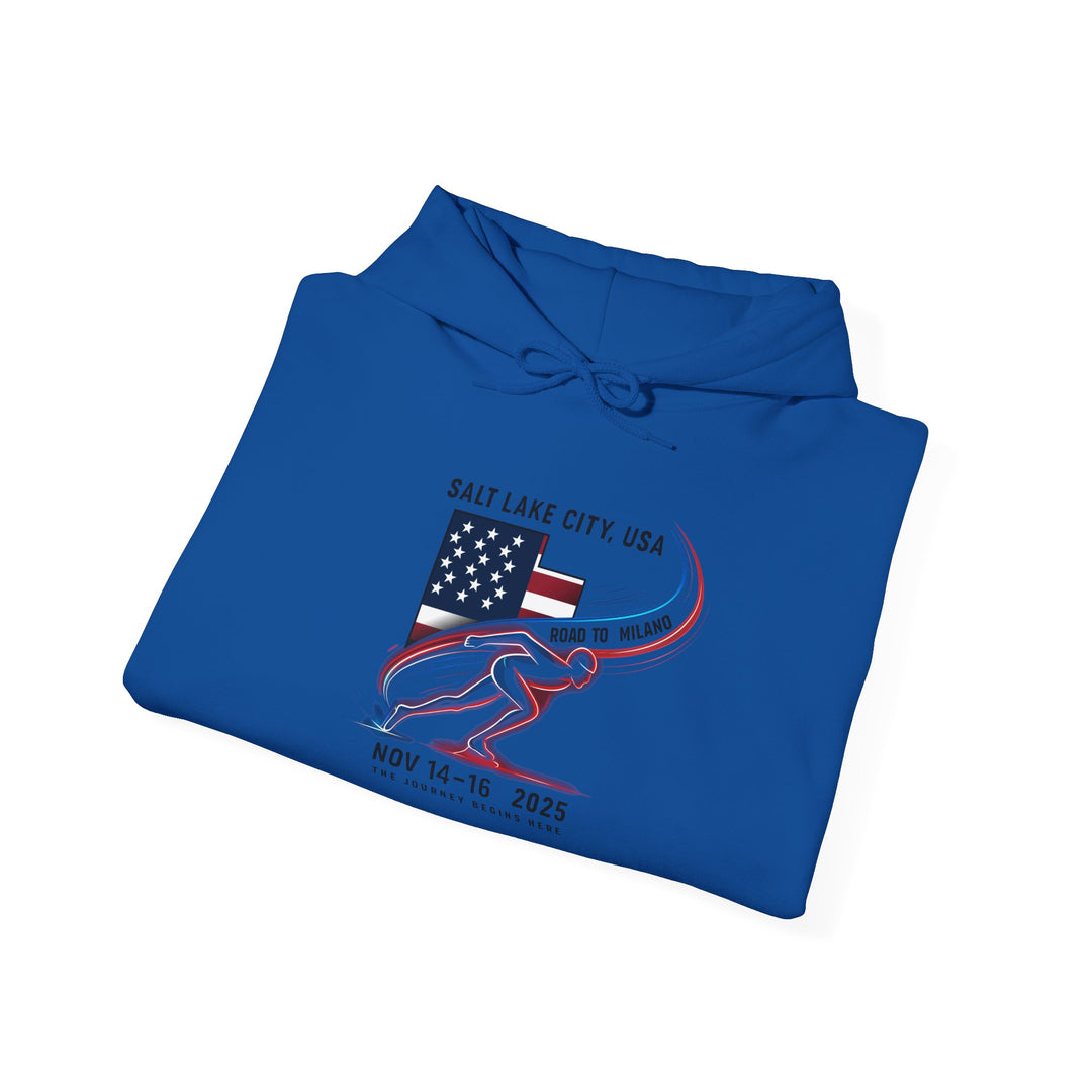 Salt Lake City 2025 Hoodie - Printify | Salty Gold Supply Co.