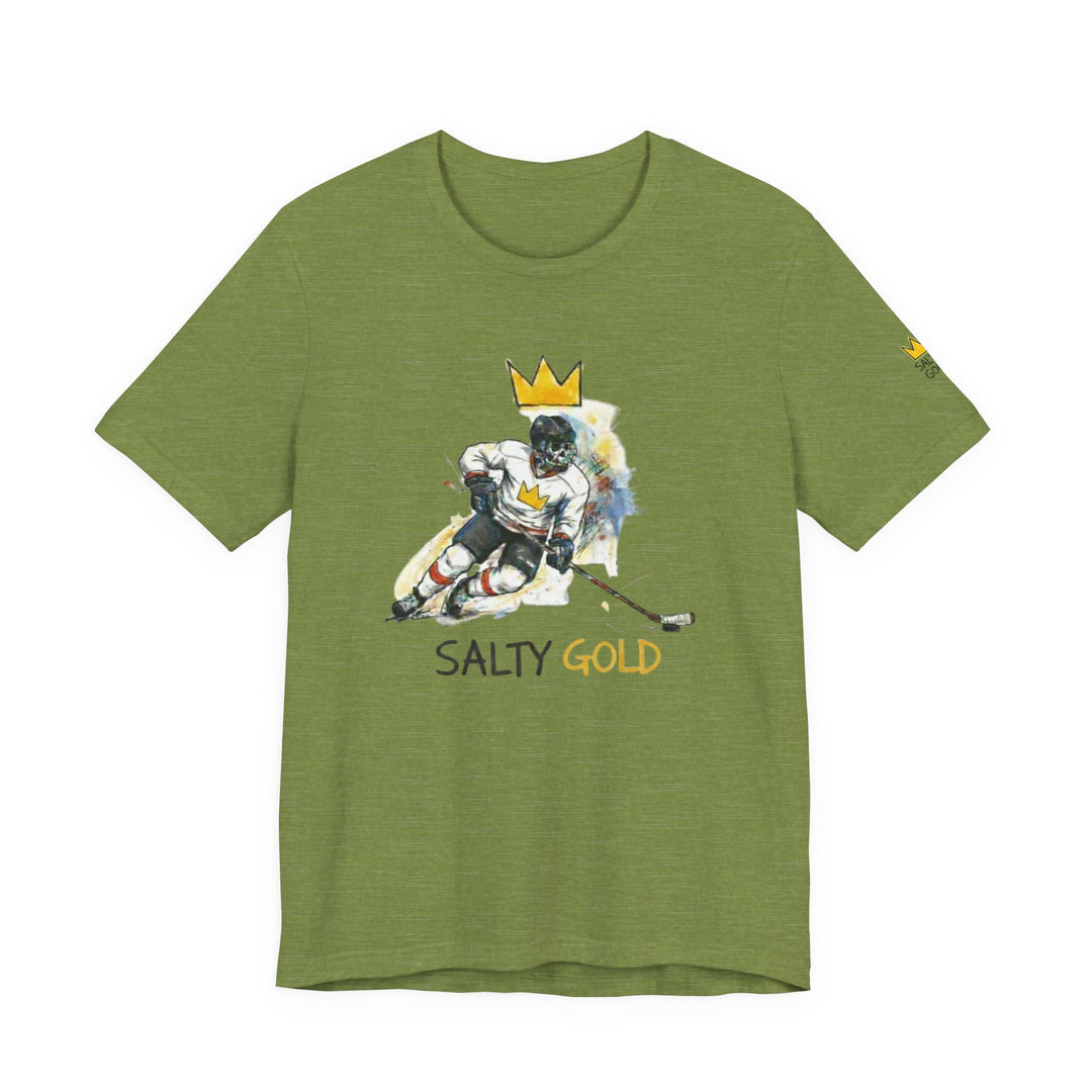 SALTY GOLD // SKELETON HOCKEY TEE