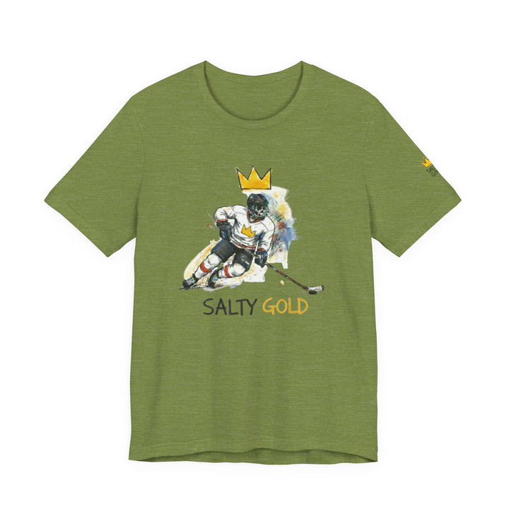 SALTY GOLD // SKELETON HOCKEY TEE