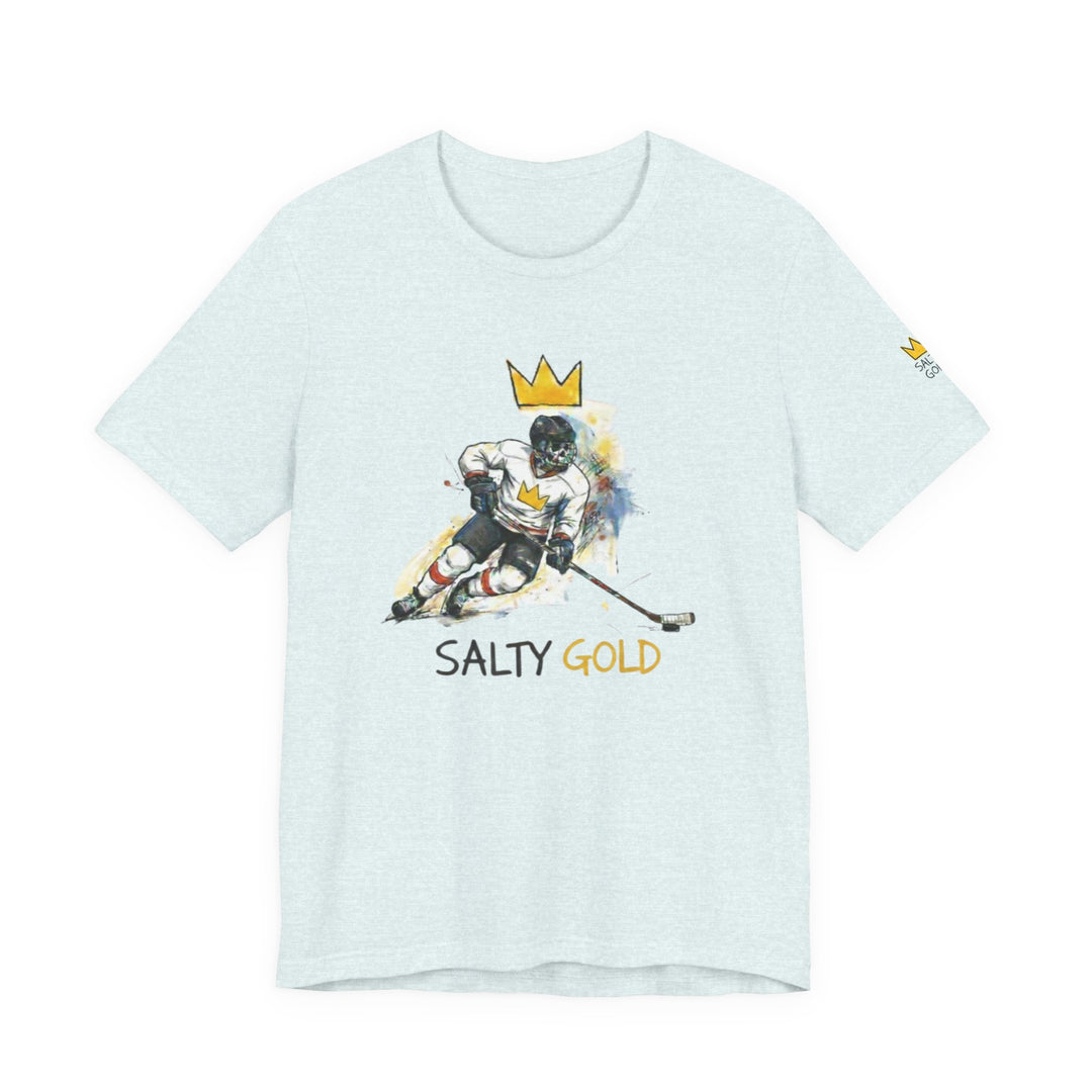 SALTY GOLD // SKELETON HOCKEY TEE