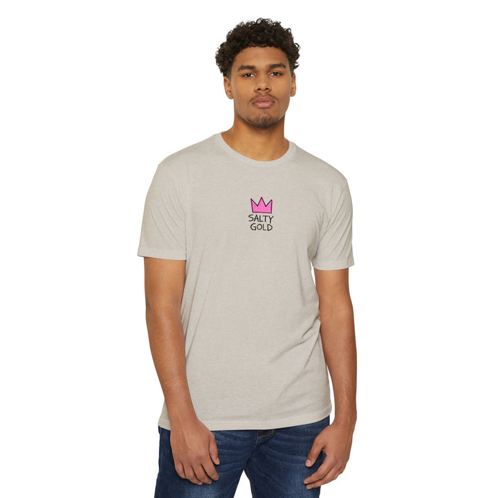 Salty Gold Pink Crown Tee