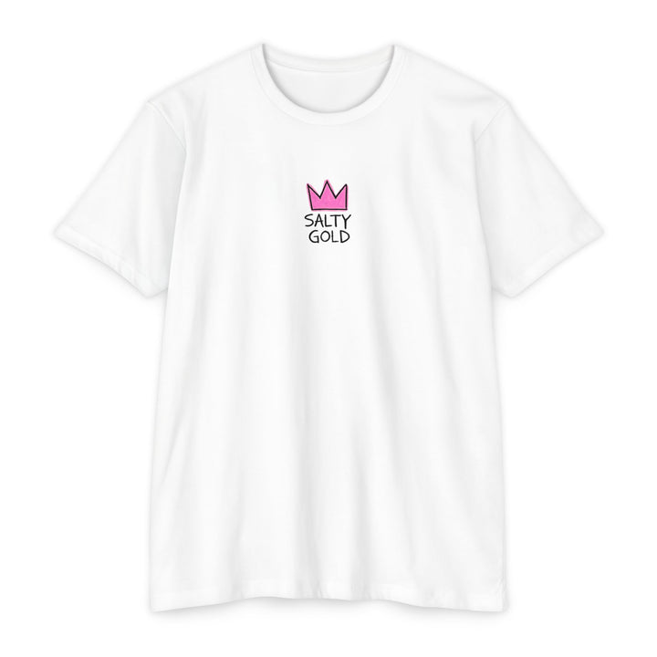 Salty Gold Pink Crown Tee