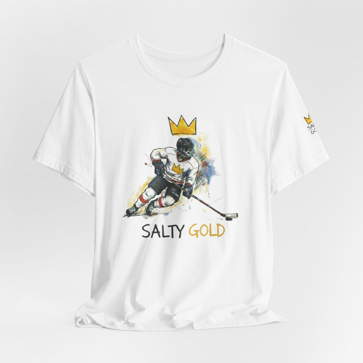 SALTY GOLD // SKELETON HOCKEY TEE