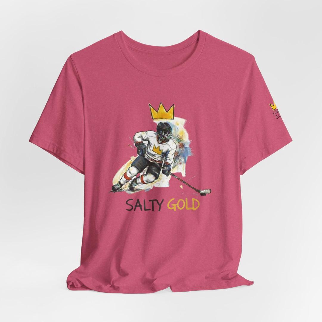 SALTY GOLD // SKELETON HOCKEY TEE