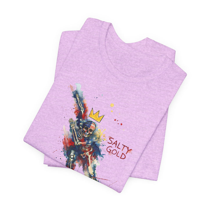 SALTY GOLD // LONG TRACK SKELETON TEE