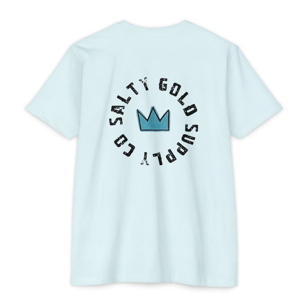 Salty Gold Crown T-Shirt — Vintage Logo Tee