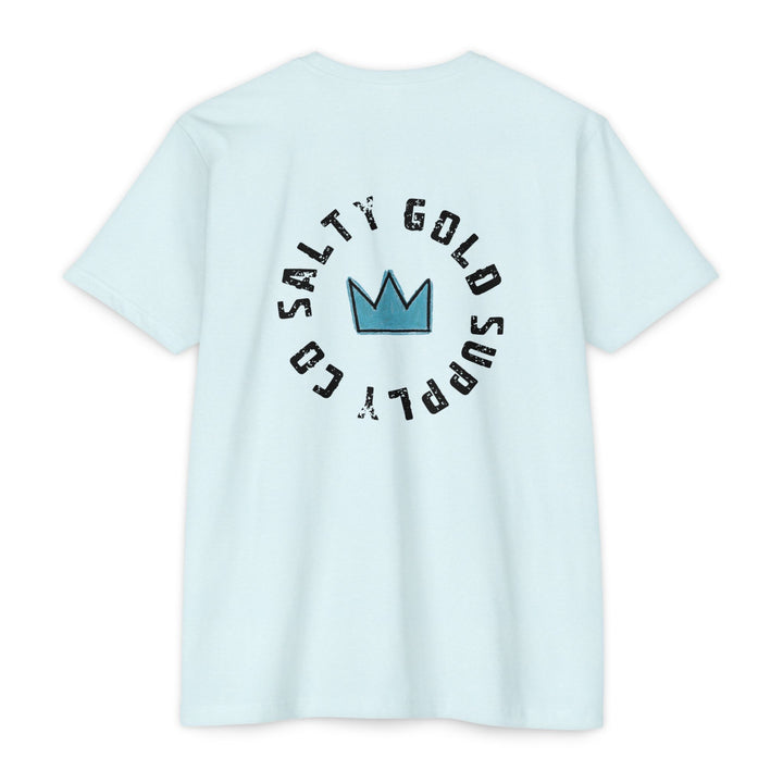 Salty Gold Crown T-Shirt — Vintage Logo Tee
