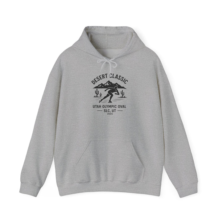 Speed Skating Desert Classic Hoodie - Salt Lake City Utah - Printify | Salty Gold Supply Co.