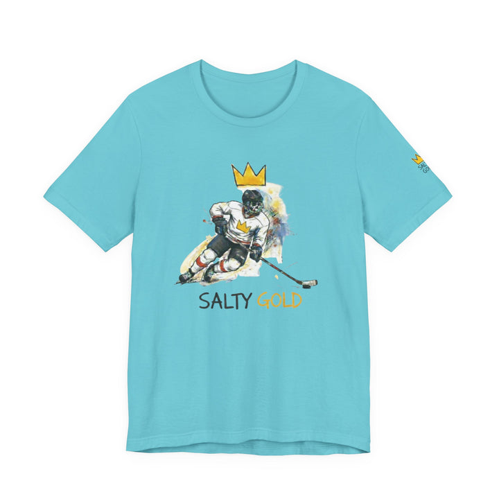 SALTY GOLD // SKELETON HOCKEY TEE