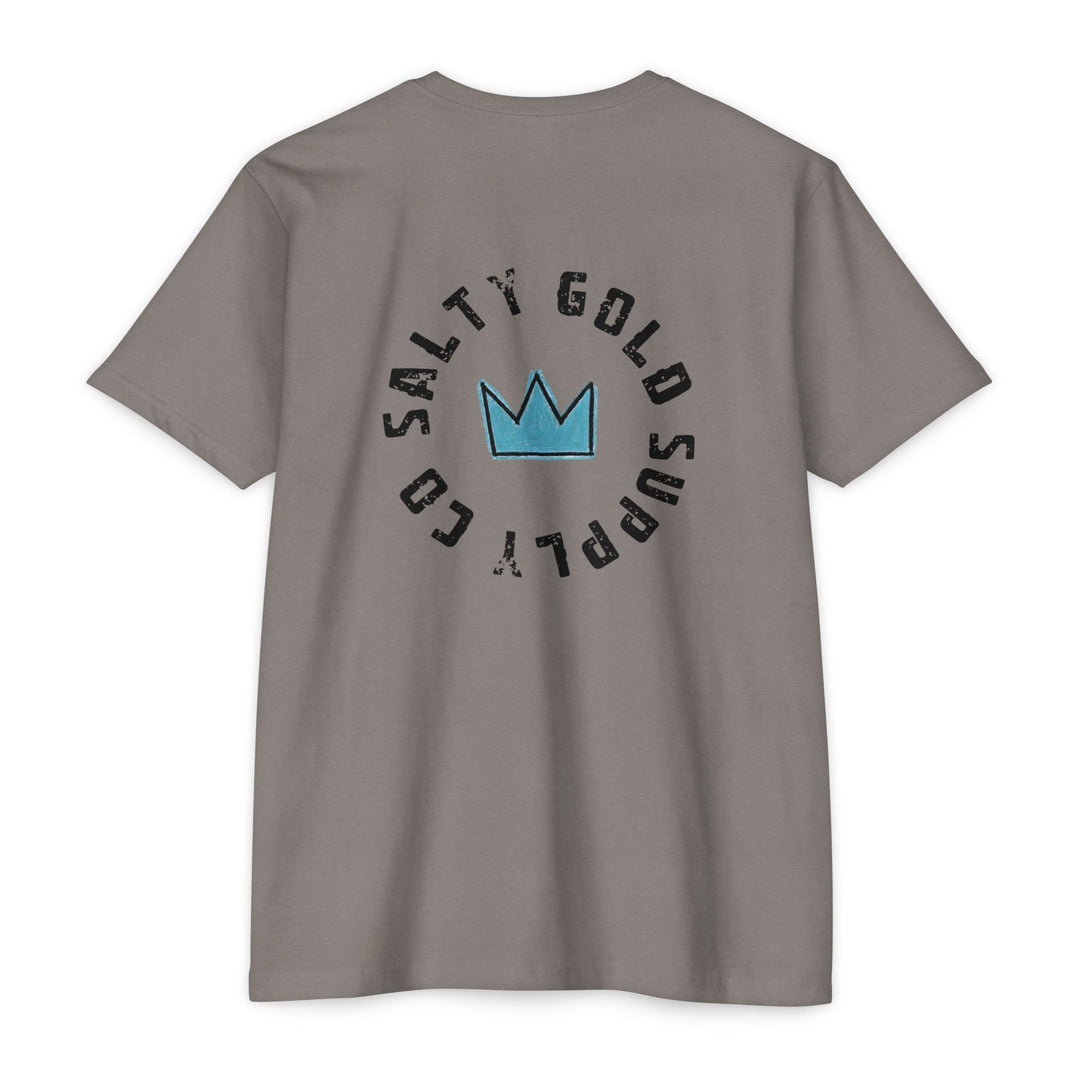 Salty Gold Crown T-Shirt — Vintage Logo Tee
