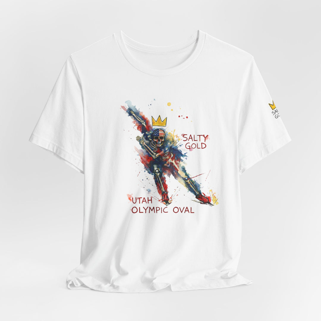 SALTY GOLD // LONG TRACK SKELETON TEE