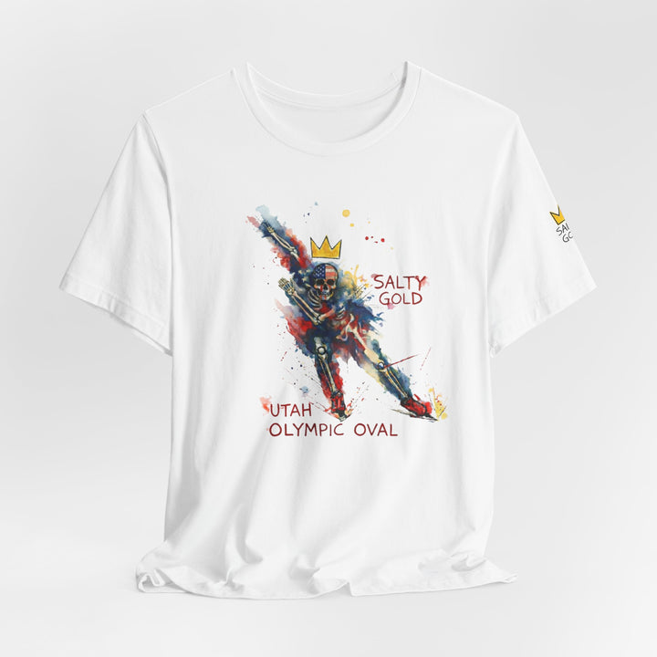 SALTY GOLD // LONG TRACK SKELETON TEE