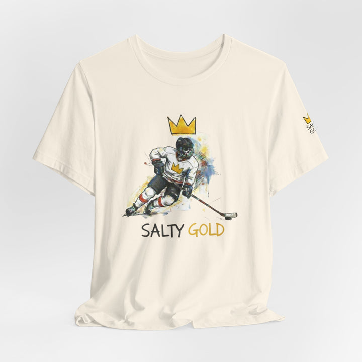 SALTY GOLD // SKELETON HOCKEY TEE