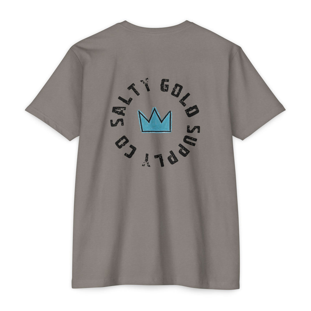 Salty Gold Crown T-Shirt — Vintage Logo Tee